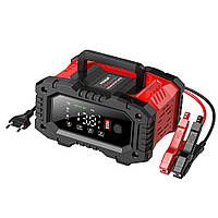 Інтелектуальний автоматичний зарядний пристрій для акумулятора Foxsur FPT-200 12V-20A/24V-10A