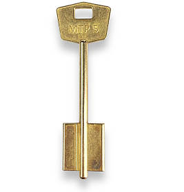 Заготівка ключа Кале-1 широка (MOTTURA) ЛАТУНЬ