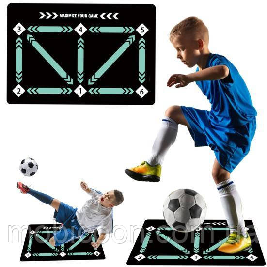 Килимок для тренувань із футболу 40х60, фото 1