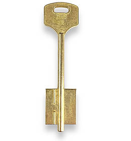 Заготівля ключа ЄЛЬБОР-12 ЛАТУНЬ