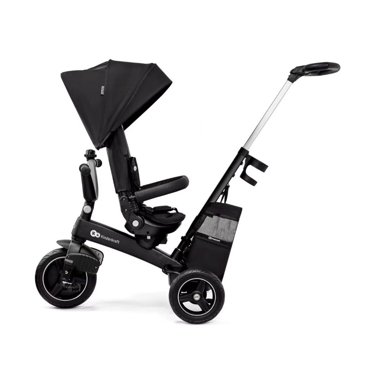 Велосипед триколісний KiderKraft EASYTWIST Black