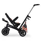 Велосипед триколісний KiderKraft EASYTWIST Black, фото 9