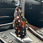 Худі на ручку КПП, худі Чорне з Новорічним принтом, фото 3