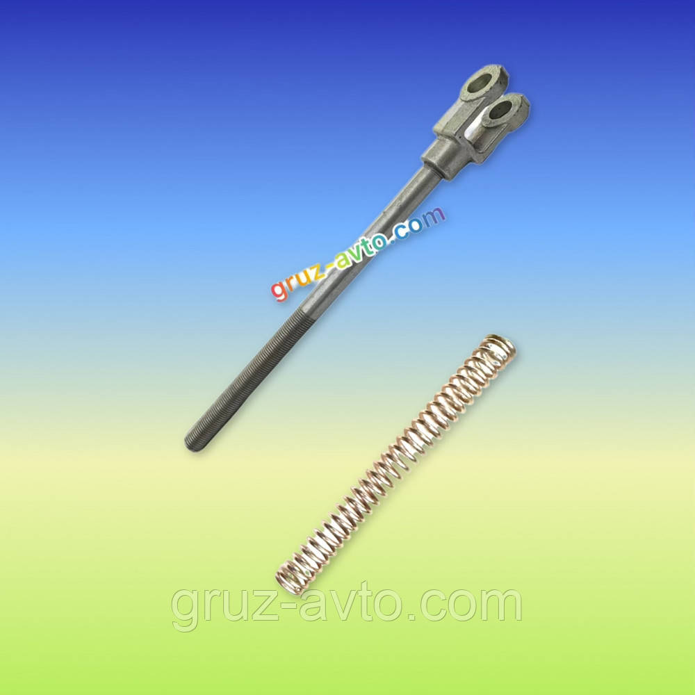 Тяга зчеплення ЗІЛ 130 важеля вилки зчеплення 130-1602045 і важеля валу педалі 130-1602104 + пружина