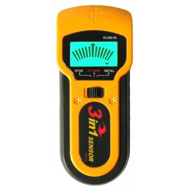 Детектор напруги прихованої проводки, металу та дерева у стінах Kraft&Dele KD10401