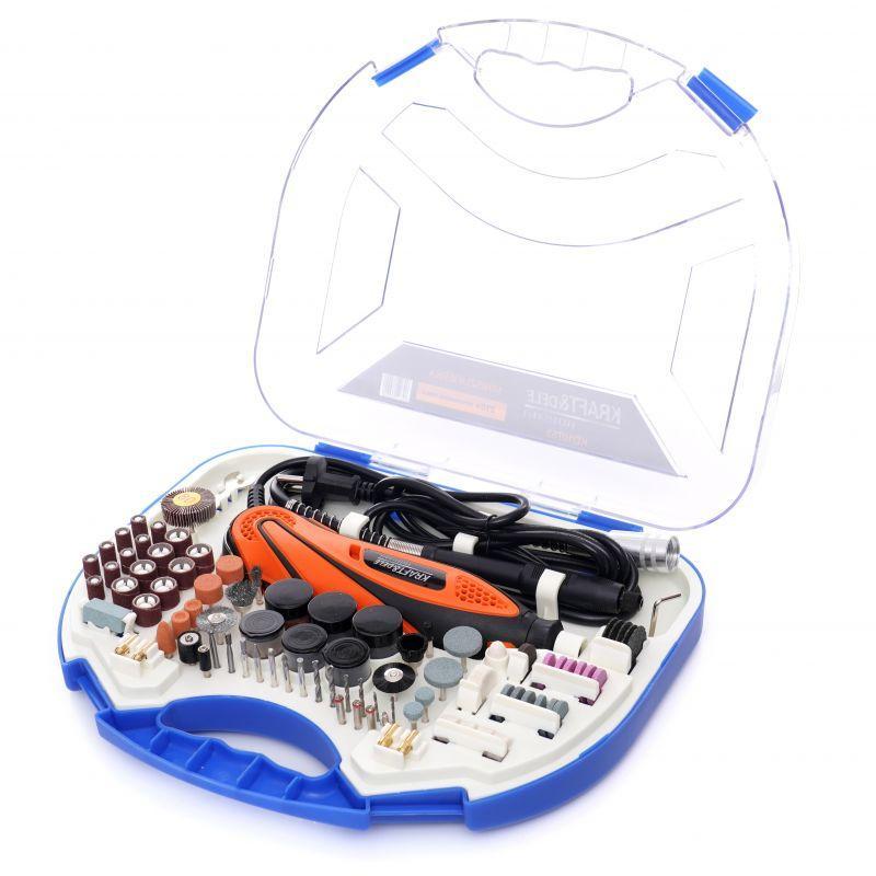 Міні-шліфувальна машина 270 Вт + аксесуари (210 ел.) KRAFT&DELE КД10753