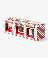 Набір із 3 новорічних ароматичних свічок Pepco Christmas Collection