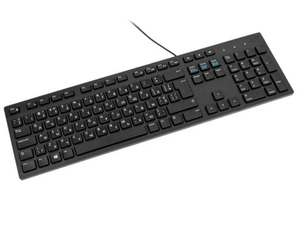 Клавіатура провідна USB Dell KB216 чорна