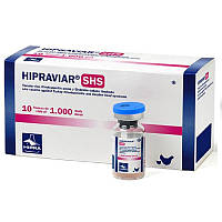 Вакцина ХІПРАВІАР-SHS проти пневмовірусу птахів і синдрому пухлини голови жива 1000 доз Hipra