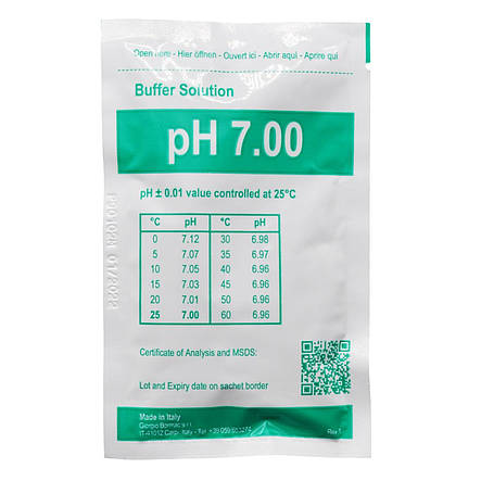 Саші з буферним розчином pH7 XS SACHET 25ml pH 7 (25 мл), фото 3