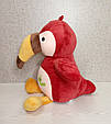 Плед — м'яка іграшка 3 в 1 (Тукан бордовий), фото 2