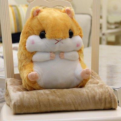 Плед — м'яка іграшка 3 в 1 (Хом'як золотий), фото 1