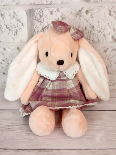 М'яка іграшка  (Зайка у спідниці середня), фото 1