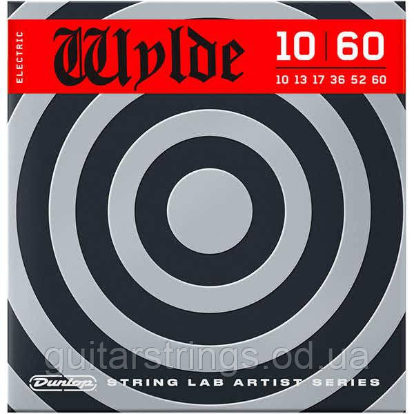 Струны Dunlop ZWEN1060 String Lab Zakk Wylde Signature Custom Heavy 10-60