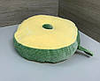 М'яка іграшка 2 в 1 Пончик жовто-зелений, фото 2