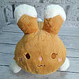 Плед - м'яка іграшка 3 в 1 (Заєць лежачий рудий), фото 2