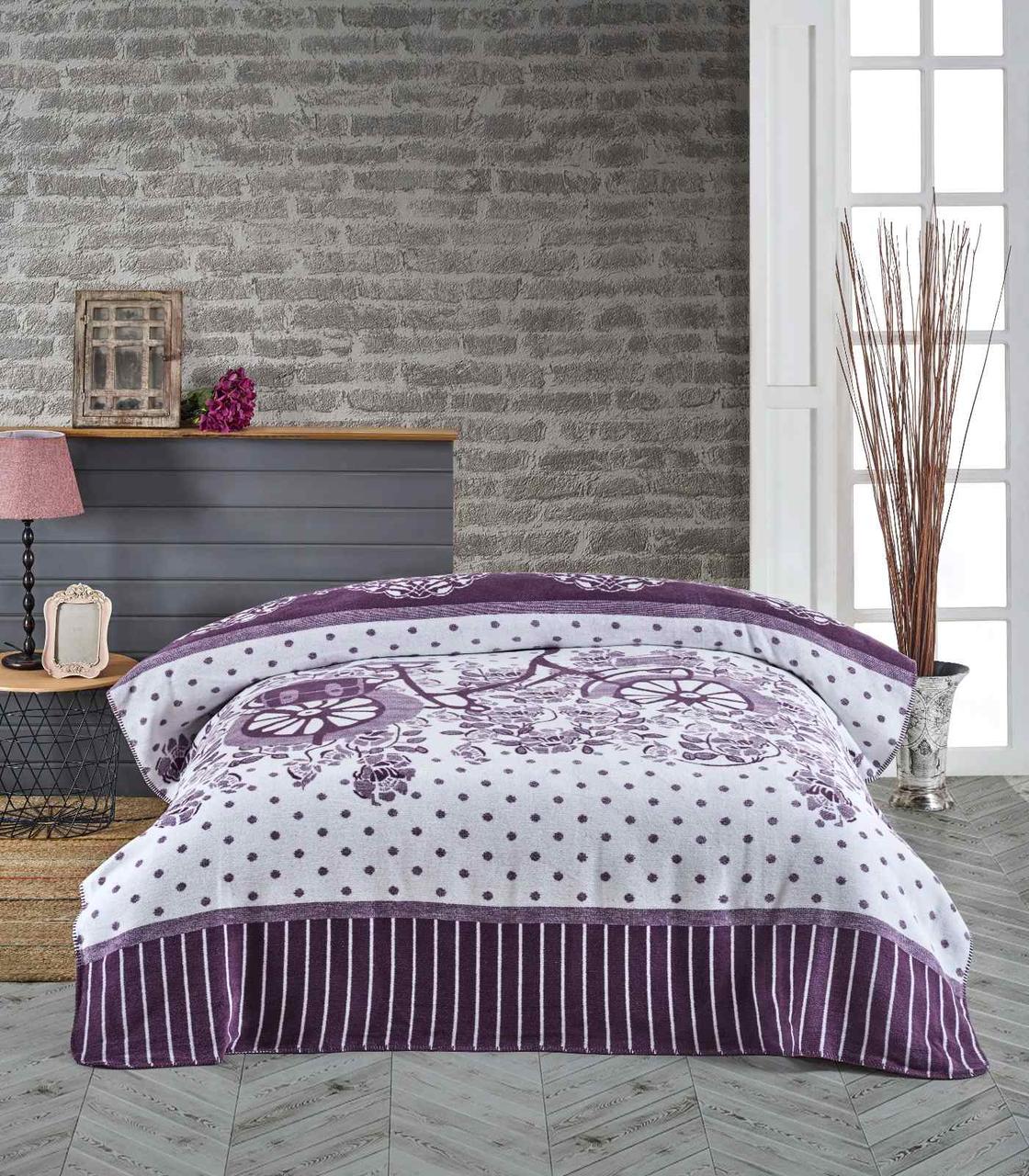 Плед бавовняний Belizza Bike, фото 1