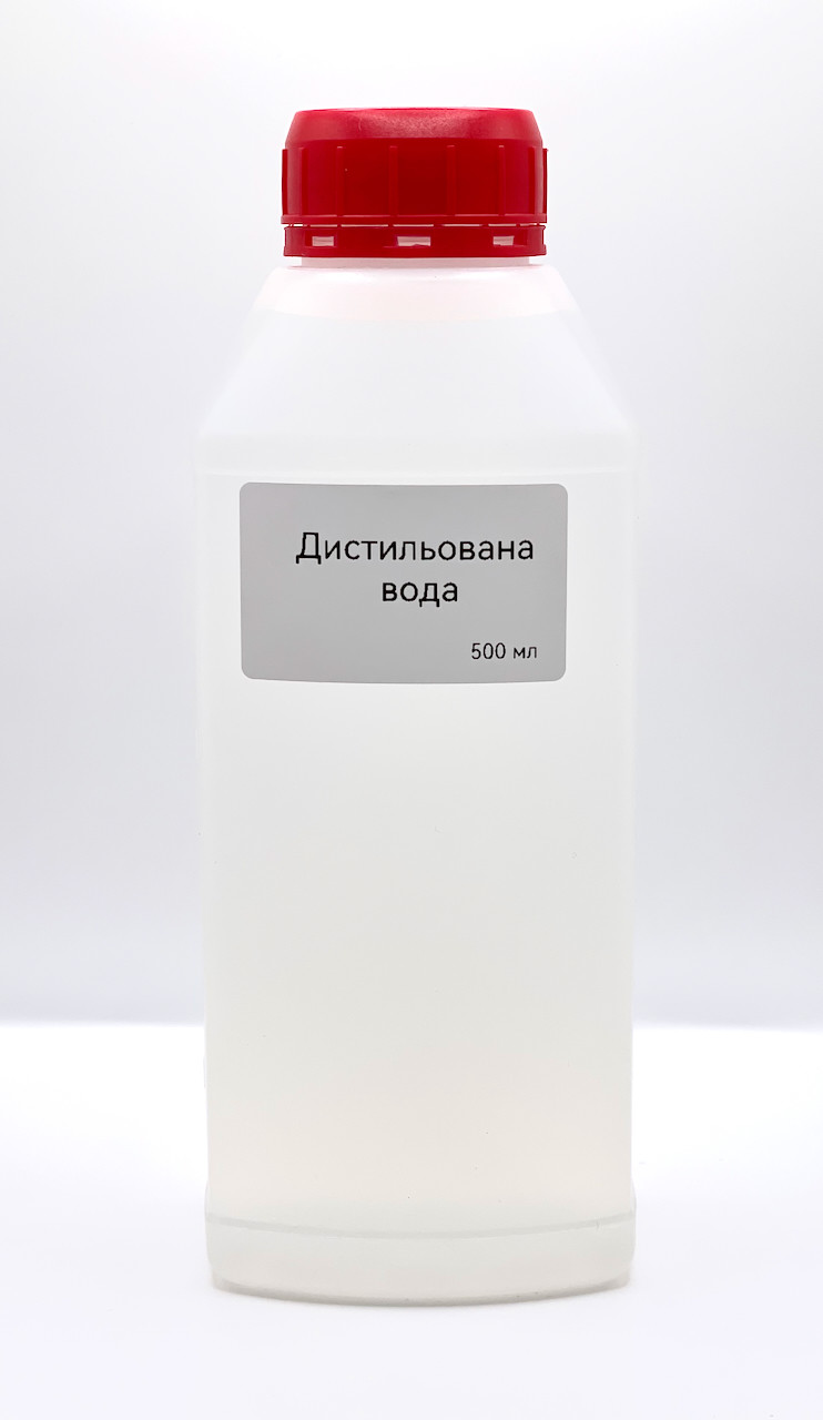 Вода дистильована 500 мл