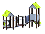 Ігровий комплекс "Квітень" (виготовлений з HDPE пластику) SiverSport TL102 HDPE, фото 2