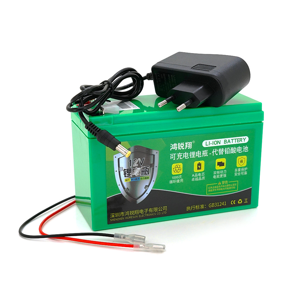Акумуляторна батарея літієва 12 V 10A з елементами Li-ion 18650 (150X65X94) вага 840 грам + зарядний пристрій