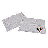 Crayola Підложки-розмальовки "Підводний світ" 2 шт з олівцями (15755-C), фото 3