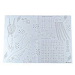 Crayola Підложки-розмальовки "Підводний світ" 2 шт з олівцями (15755-C), фото 4