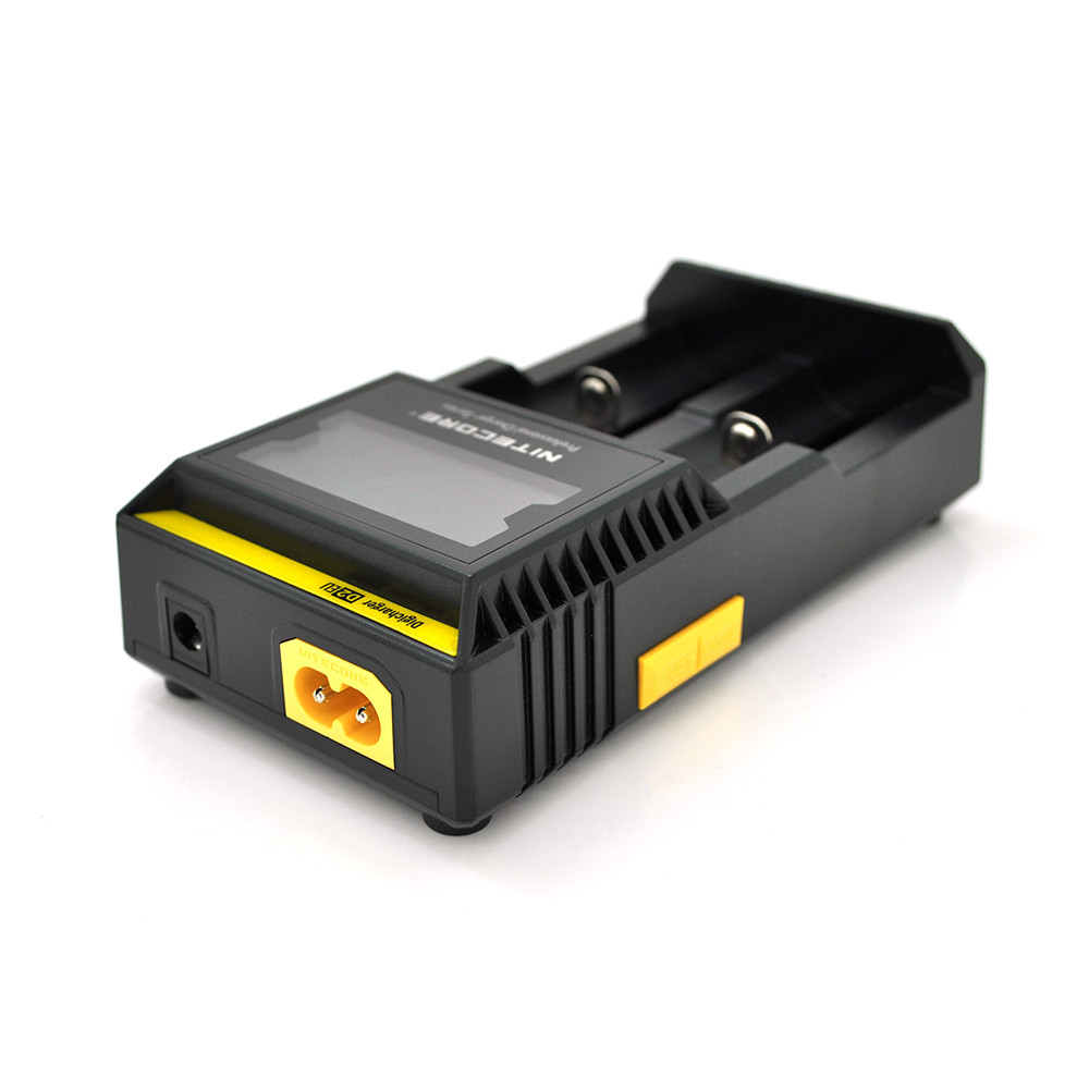 Зарядний пристрій універсальний Nitecore Digicharger D2, 2 канали, LCD дисплей, підтримує Li-ion, Ni-MH та