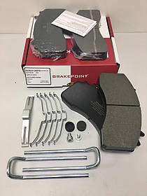 Колодки гальмівні дискові MAN TGX 29279, 29223 WABCO передні/задні