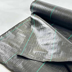 Агротканина чорна 85 г/м² 3.20 х 50 м AGREEN Для мульчування грядок, захист від бур'янів