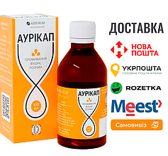 Arterium Аурікап розчин для очищення та догляду за вухами, 100 мл