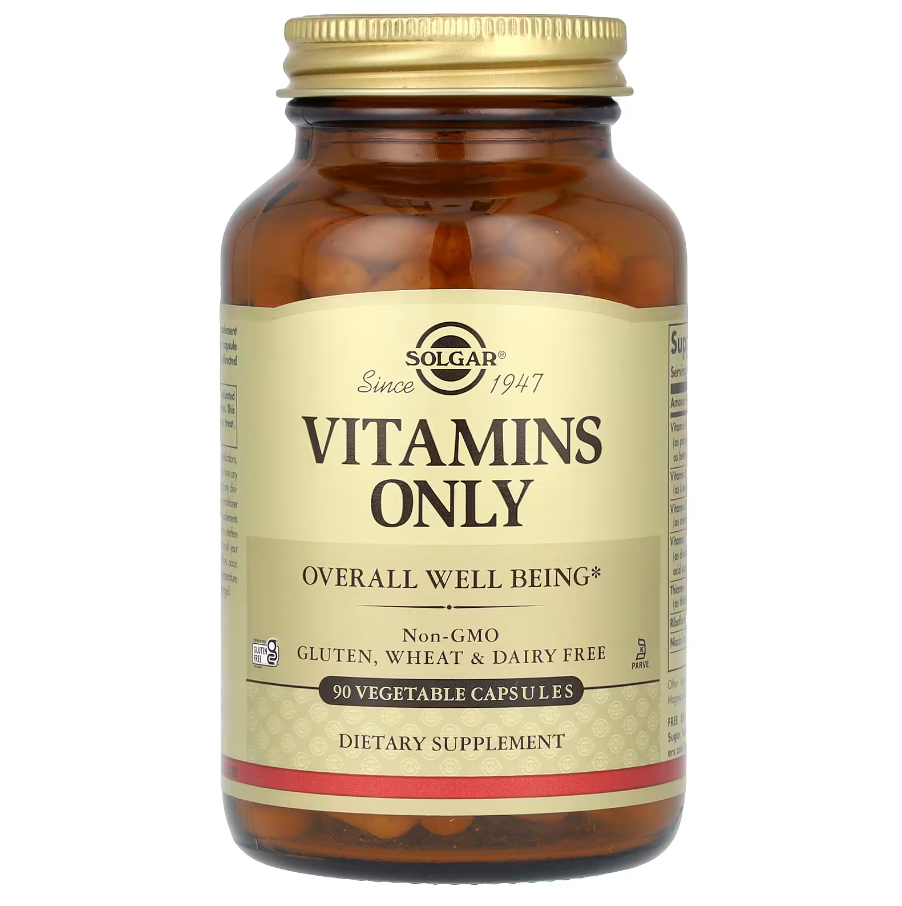Vitamins Only Solgar 90 капсул, фото 1