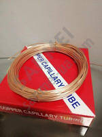 Капілярна мідна труба 1.2мм бухта 30м для систем охолодження та опалення