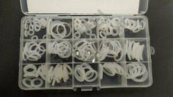 Набір силіконових ущільнювальних кілець 160 шт для авто та сантехніки