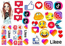 Вафельна картинка Тік Ток №8174