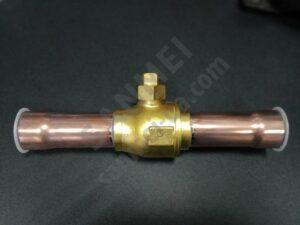Шаровой вентиль BV 0012 1/2" для опалення та води, пайка 42mm