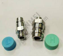 Заправний порт HP та LP тиску для кондиціонерів R-134 з золотником