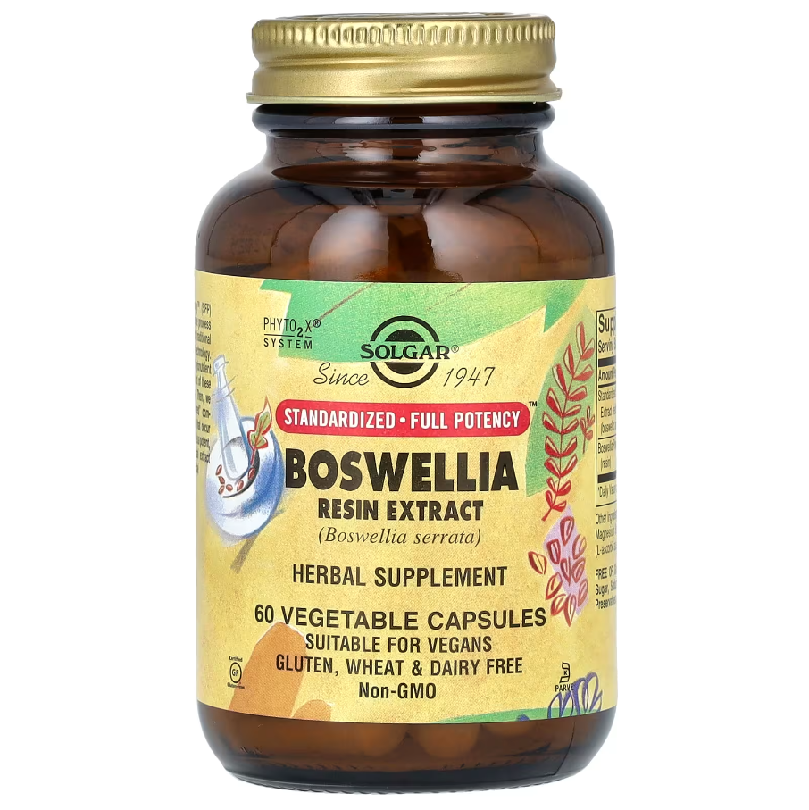 Boswellia Resin Extract Solgar 60 капсул, фото 1