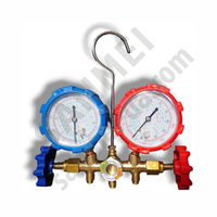 Манометричний колектор 2-вентильний XM-R560G для R-410/R-22 з шлангами 150 см