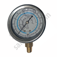Манометр гліцериновий 250B-GF для холодильних систем R-134, R-407, R-22, R-404