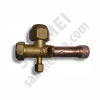 Сервісний кран 180С 3/4 для кондиціонерів - універсальний клапан ПОРТ