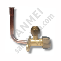 Сервісний кран 90С 1/4 для кондиціонерів - універсальний клапан ПОРТ 7/8"