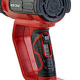 Фен промисловий WORCRAFT HG20-600B, будівельний термофен, фото 5