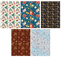 Папір для пакування подарунків (новий рік)