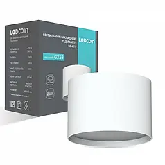 Світильник накладний Ledcoin ML401 під лампу GX53 білий 8186