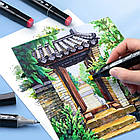 Дитячий набір для творчості 50 предметів, в кейсі / Художній набір для малювання / Комлект художника, фото 4