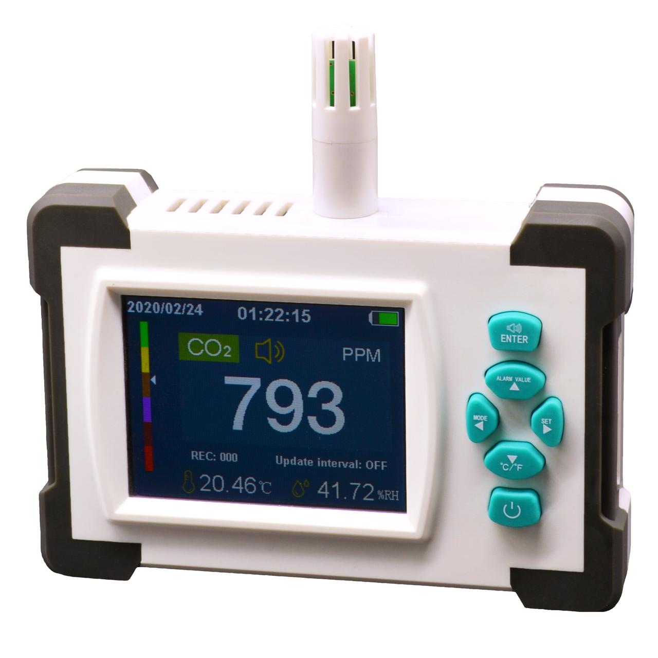 Монітор-логер CO2, вологості і температури Walcom SR-510