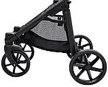 Коляска універсальна 2в1 Bair Palermo BP-01 (чохол на ніжки, кошик, сумка, підсклянник) Чорна, фото 9