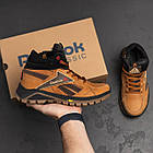 Зимові високі черевики Reebok для хлопчика з натуральної шкіри з хутром високі теплі кросівки на м'якій підошві, фото 7