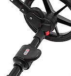 Коляска універсальна 2в1 Adamex Mobi Air Thermo ECO SA-1 (сумка, кошик, чохол на ніжки) Біла, фото 9