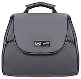 Коляска універсальна 2в1 Adamex Nola Eco SA-5 (сумка, кошик, чохол на ніжки) Графіт, фото 9